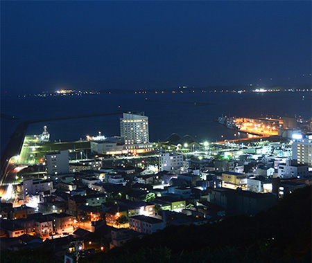 aman Wakkanai dinobatkan sebagai “Night View Heritage of Japan” tahun ini. Rumoi di daerah Souya adalah yang pertama kalinya.