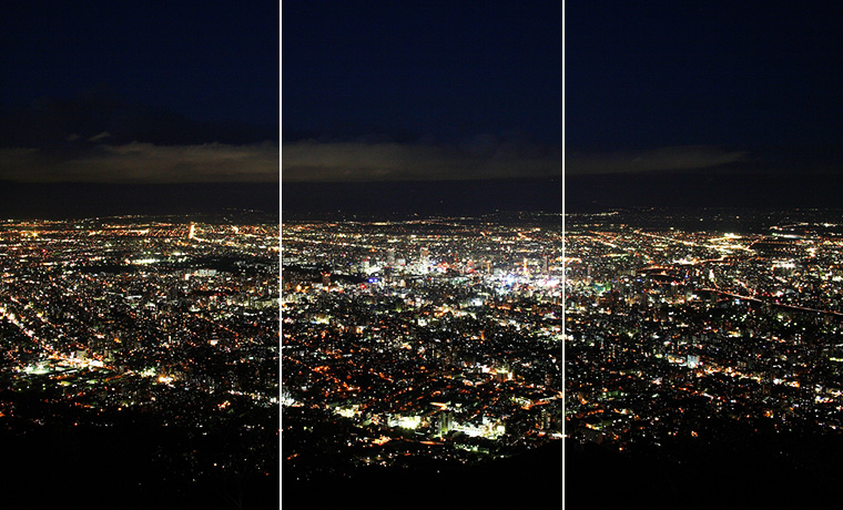 Tiga Daftar Baru<br>Panorama Malam Terbaik di Jepang - Sapporo